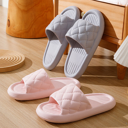 Rhombus  Bathroom Slipper Lightweight Shoes & Bags