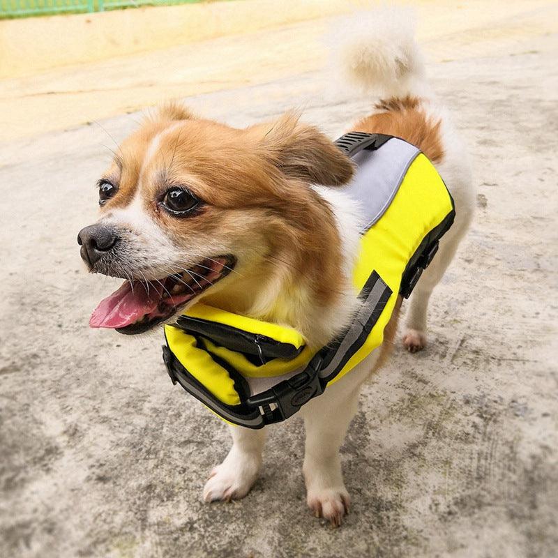 Pet Reflective Airbag Nylon Life Jacket Pet Jacket