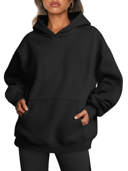 Women's Oversized Hoodies Fleece Loose Sweatshirts With Pocket apparels & accessories