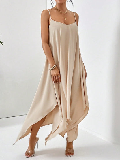 Scoop Neck Midi Cami Dress Dresses & Tops