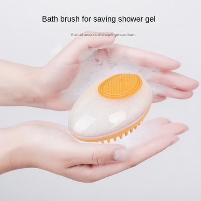 Dog Cat Bath Brush 2-in-1 Pet Hair brush