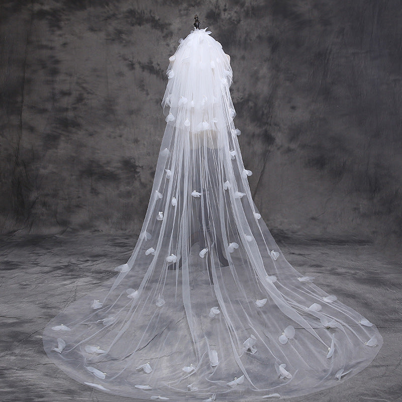 Bridal gown wedding veil apparel & accessories