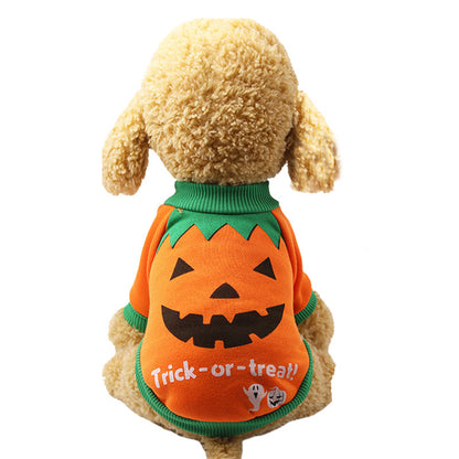 Halloween funny pet clothes halloween