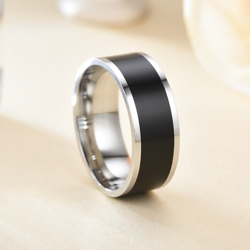 Technology Stainless Steel Wearable Smart Ring jewelry