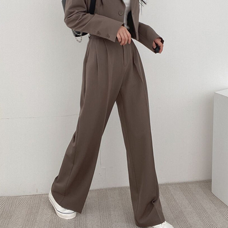 Women's Fashion Casual Suit Pants Set apparel & accessories