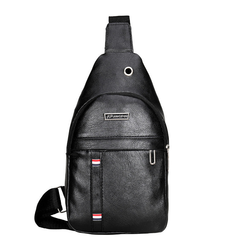 Outdoor Bag PU Backpack Chest Crossbody Men Shoes & Bags