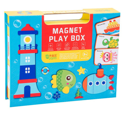 Children's educational toys 3-6 years puzzle magnetic book Toys