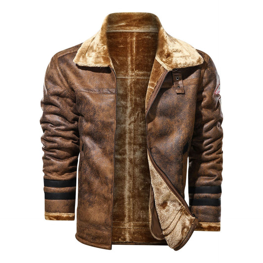 Motorcycle retro jacket men's clothing