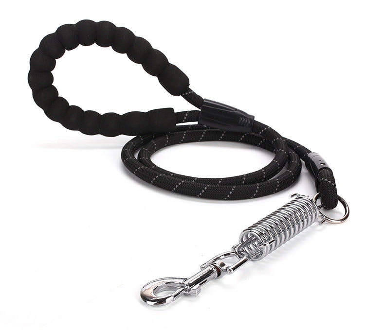 Dog Leash EVA Nylon Reflective Spring Leash Dog Leash