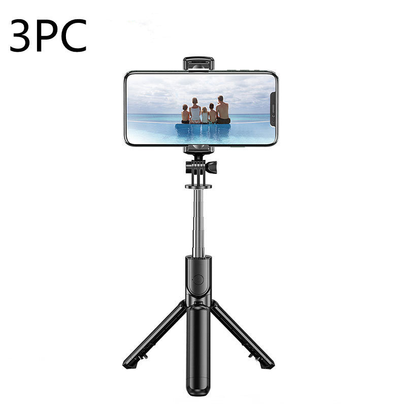 Compatible with Apple, Bluetooth Selfie Stick Mobile Remote Control Tripod HOME