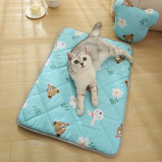Summer Cat Sleeping Pad Pet bed