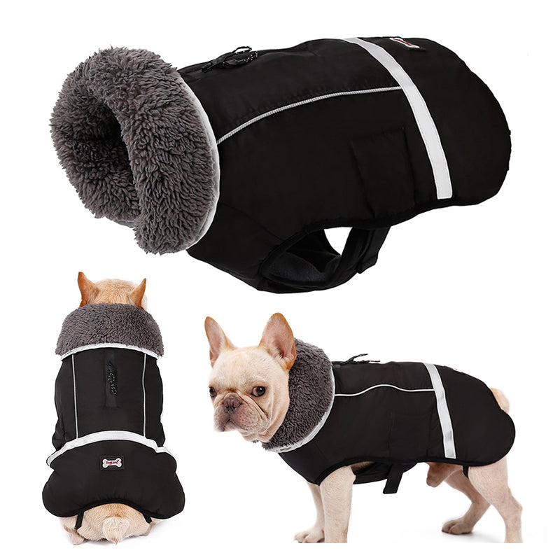 Dog clothes thick warm vest pet cloths