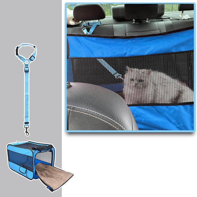 Pet Travel Carrier Bag With Locking Safety Zippers Pet carrier