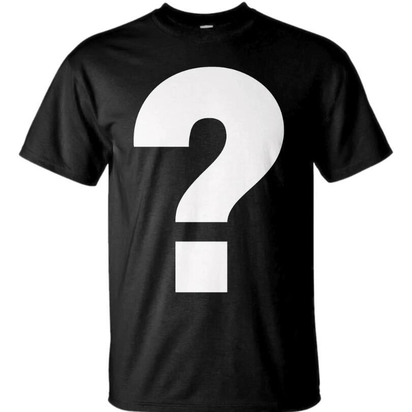 Mysterious Question Mark Round Neck T-shirt T-Shirts & hoodies