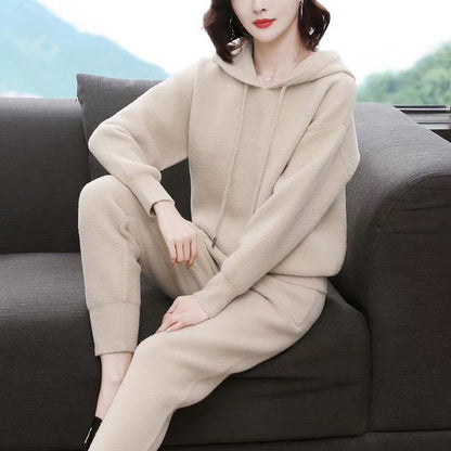 Autumn Fashion Sports Sweater Two-Piece Suit apparels & accessories