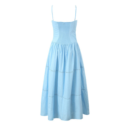 Women's French Long Beach Dresses apparel & accessories