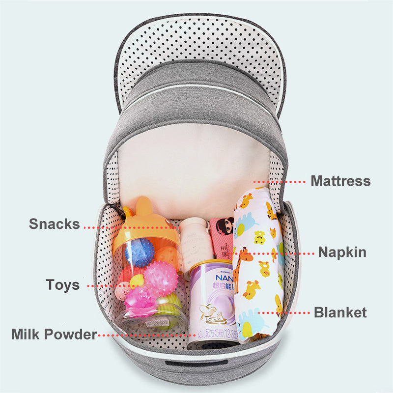 Portable Removable Folding Crib Baby Bed Mammy Bag HOME