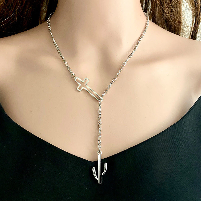 Cross Chain Necklace apparel & accessories