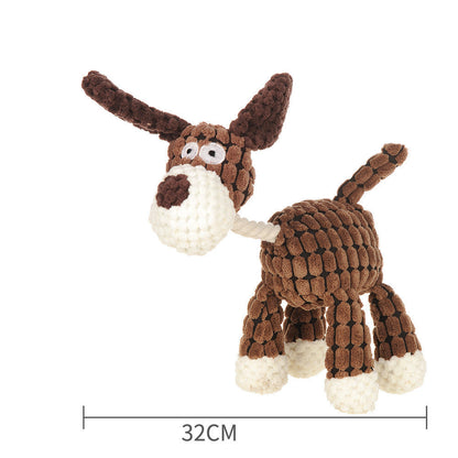 Pet Vocal Toy Plush, Accompany With Bite-resistant And Anti-boring Products Pet Products