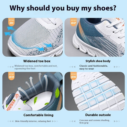 Lace Up Running Shoes Fashion Trend Shoes & Bags