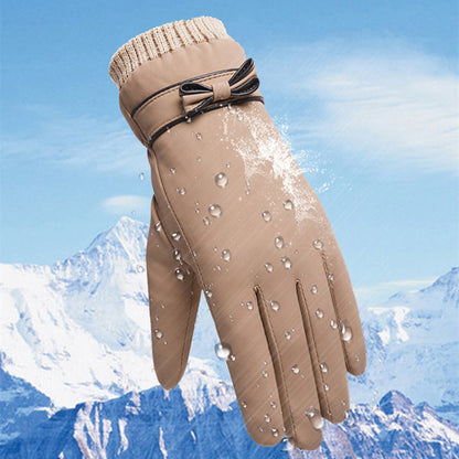 Gloves Women's Skin-feeling Fabric Soft And Windproof apparels & accessories