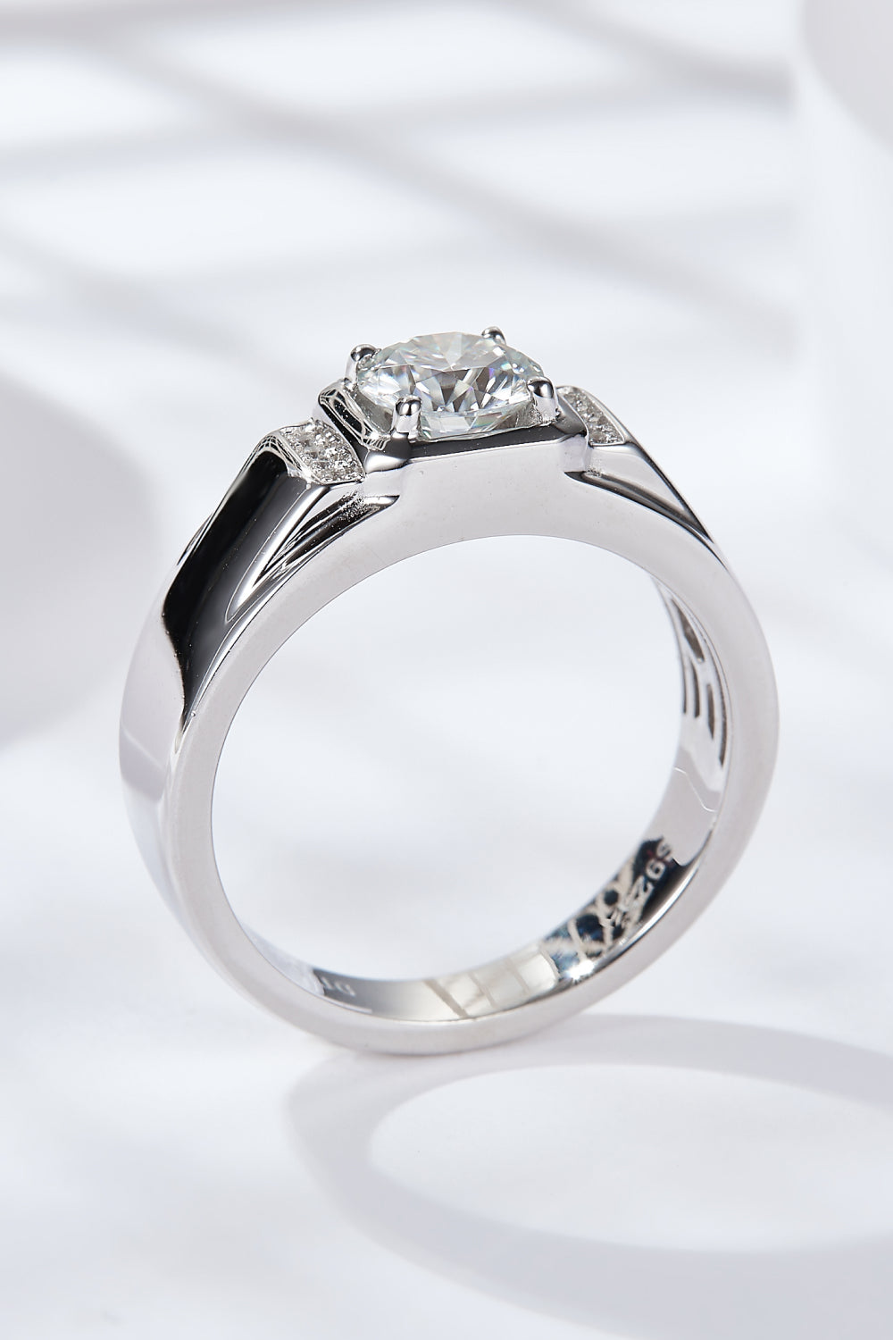 Heart 1 Carat Moissanite Ring apparel & accessories