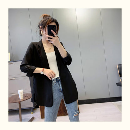 WomenLoose Sunscreen Clothes Mid-length Air Conditioning Cardigan Chiffon Small Suit Jacket apparels & accessories