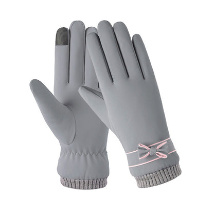 Gloves Women's Skin-feeling Fabric Soft And Windproof apparels & accessories