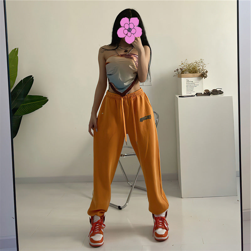 Athletic Women's Loose-fitting Printed Sweatpants apparel & accessories