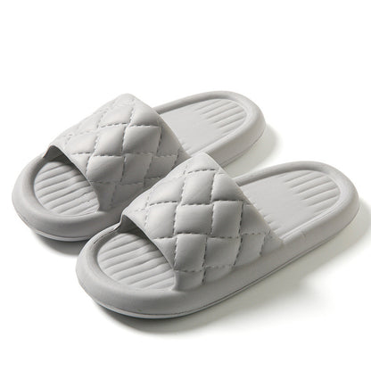 Rhombus  Bathroom Slipper Lightweight Shoes & Bags