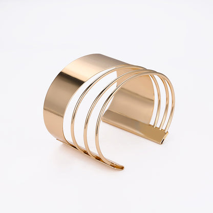 Fashion Metal Bracelet Simple Hollow Bracelet Jewelry