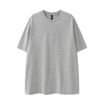 Heavy Men's Cotton Brand High Street Short Sleeve Loose T-shirt apparel & accessories