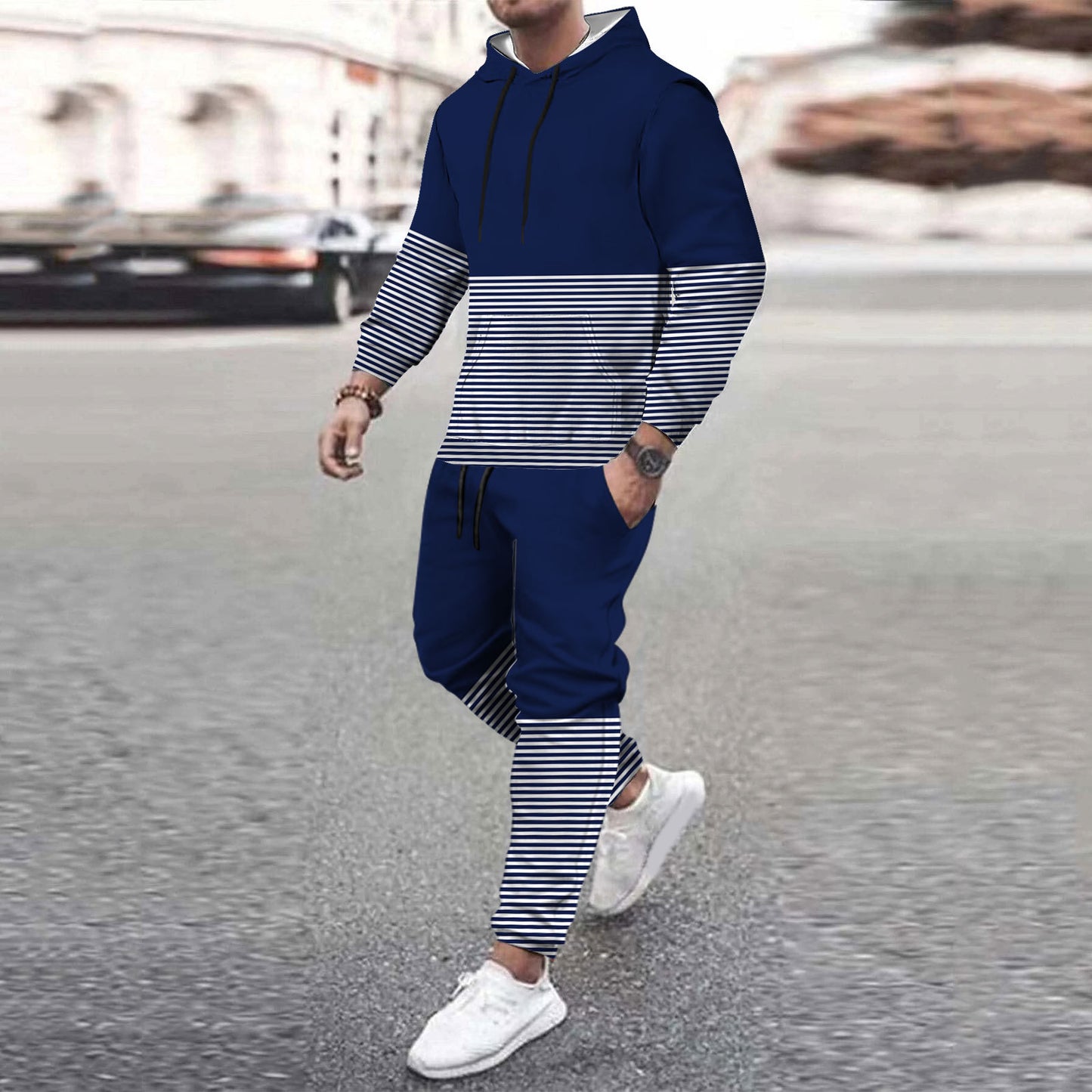 Men's Casual Loose-fitting Hoodie Sweater apparels & accessories