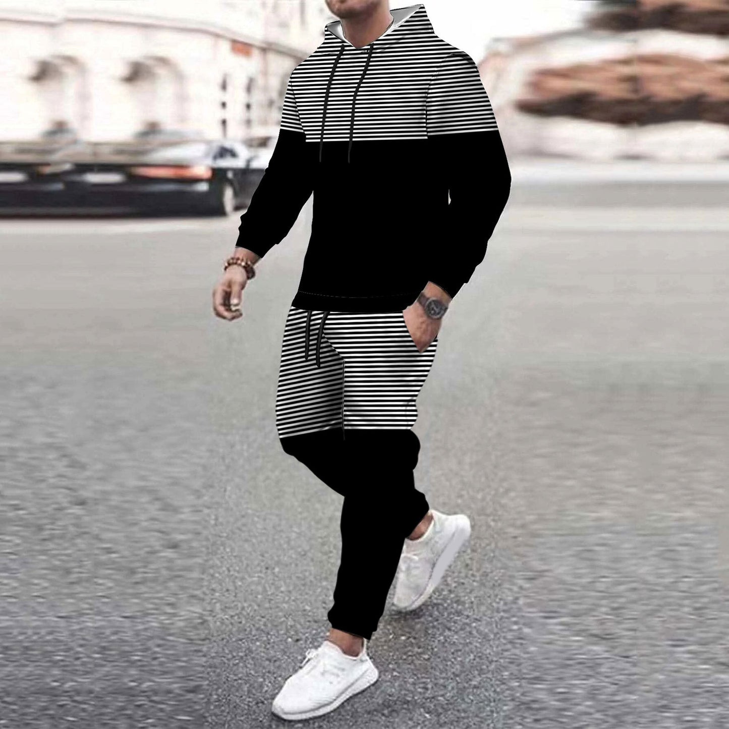 Men's Casual Loose-fitting Hoodie Sweater apparels & accessories