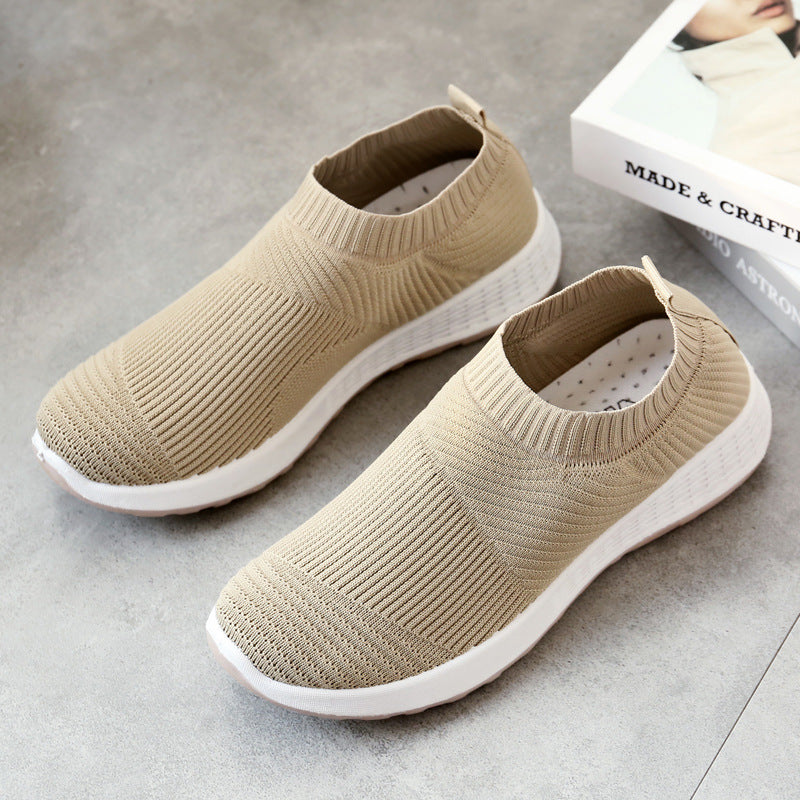 Women's Flying Woven Shoes Breathable Shoes & Bags