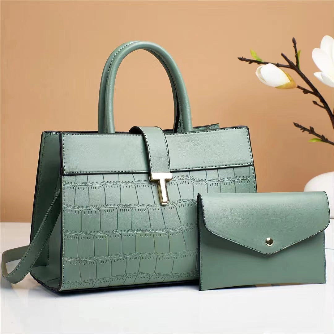 Solid Color Fashion Child And Mother Crossbody Bag apparel & accessories