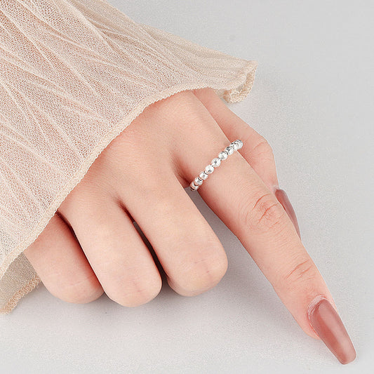 Women's Fashion Beads Movable Ring apparel & accessories