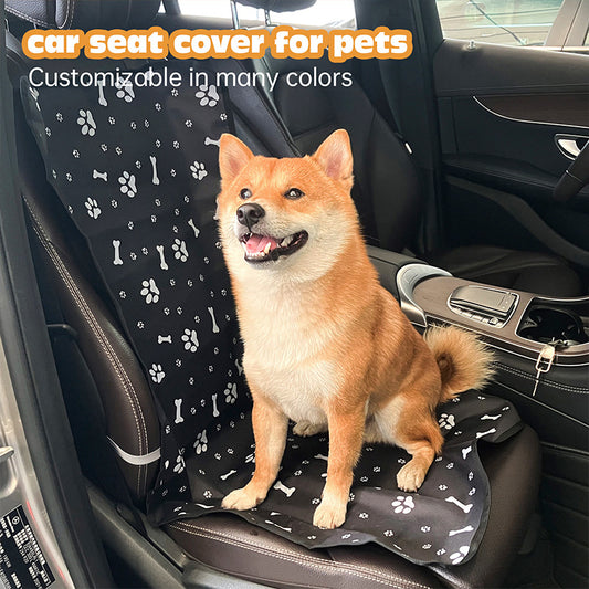 Pet Car Waterproof Oxford Cloth Urine Mat Front Passenger Seat Cover Dog Cat Sleeping Mat Car Back Row Anti Dirty Products Pet Products Car seat for Pet