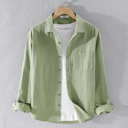 Cotton Casual Spring And Autumn Coat Shirt apparel & accessories