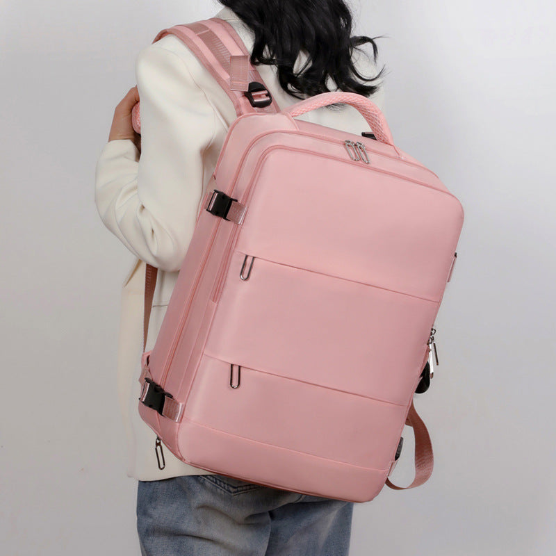 Travel Backpack Female Large-capacity Dry And Wet Luggage Travel Bags Computer Backpack College Students Bag Shoes & Bags