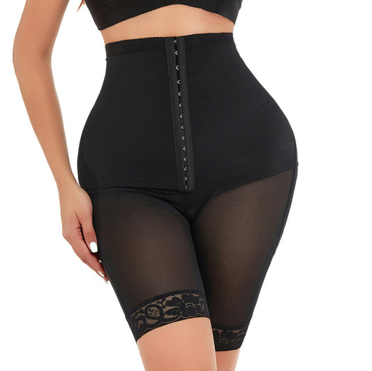 High Waist Hip Contracting Belly Three Breasted Shaping Pants apparel & accessories