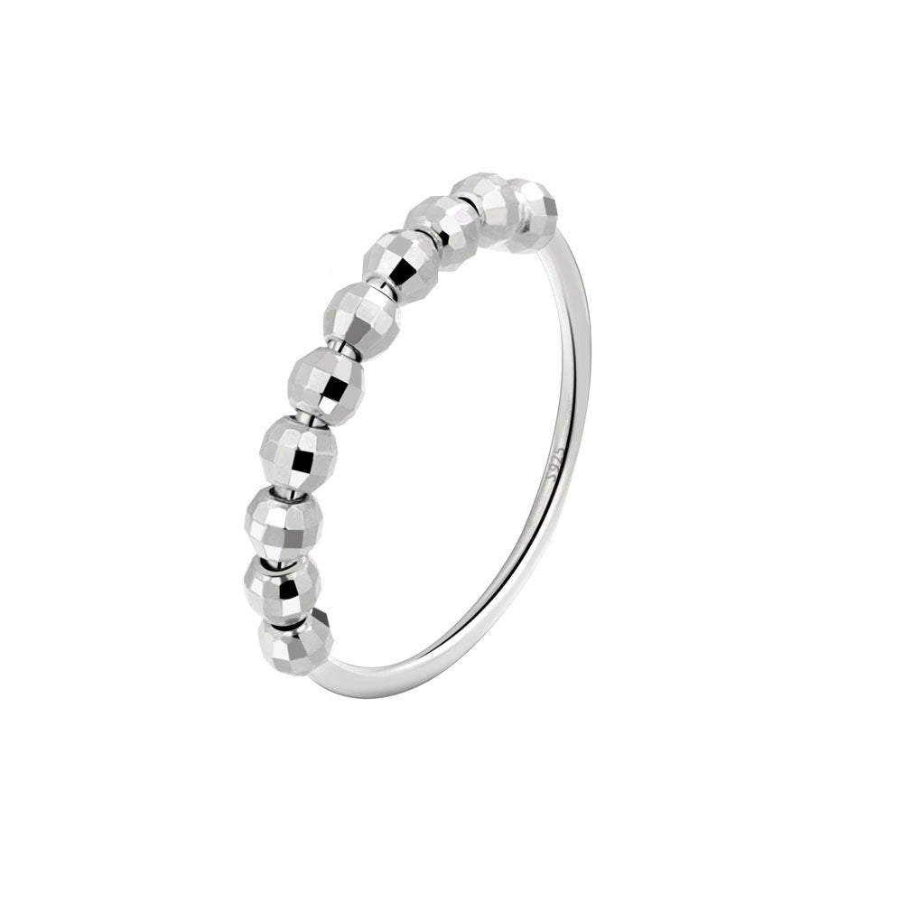 Women's Fashion Beads Movable Ring apparel & accessories