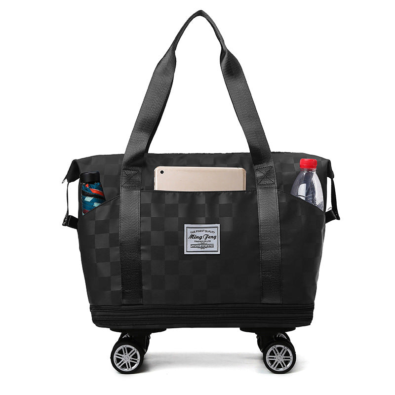 Large Capacity Travel Bags Dry Wet Separation Expansion Double Layer Luggage Totes Women Shoes & Bags