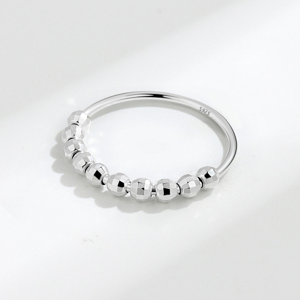 Women's Fashion Beads Movable Ring apparel & accessories