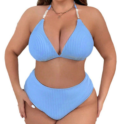 Halterneck With Suspenders Plus Size Swimming Beachwear Women's Accessories for women