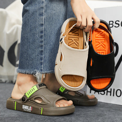 Men's Non Slip Casual Beach Oversized Sports Sandals Shoes & Bags