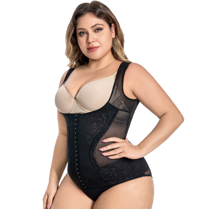 Body Corset Strong Belly Contracting And Posture Correction Breathable Mesh apparel & accessories