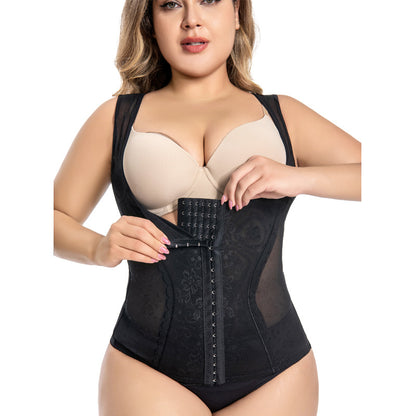 Body Corset Strong Belly Contracting And Posture Correction Breathable Mesh apparel & accessories