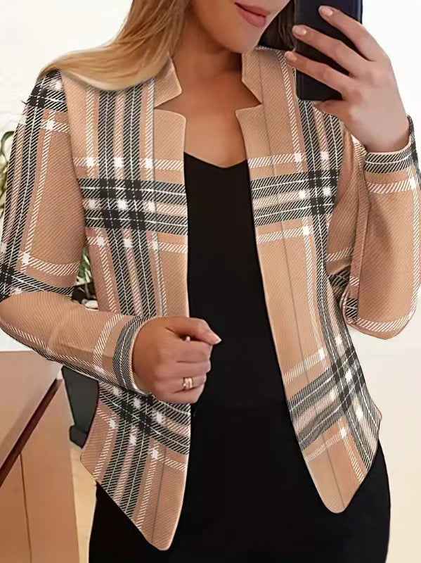 Women's Long Sleeved Shirt Suit Jacket apparel & accessories