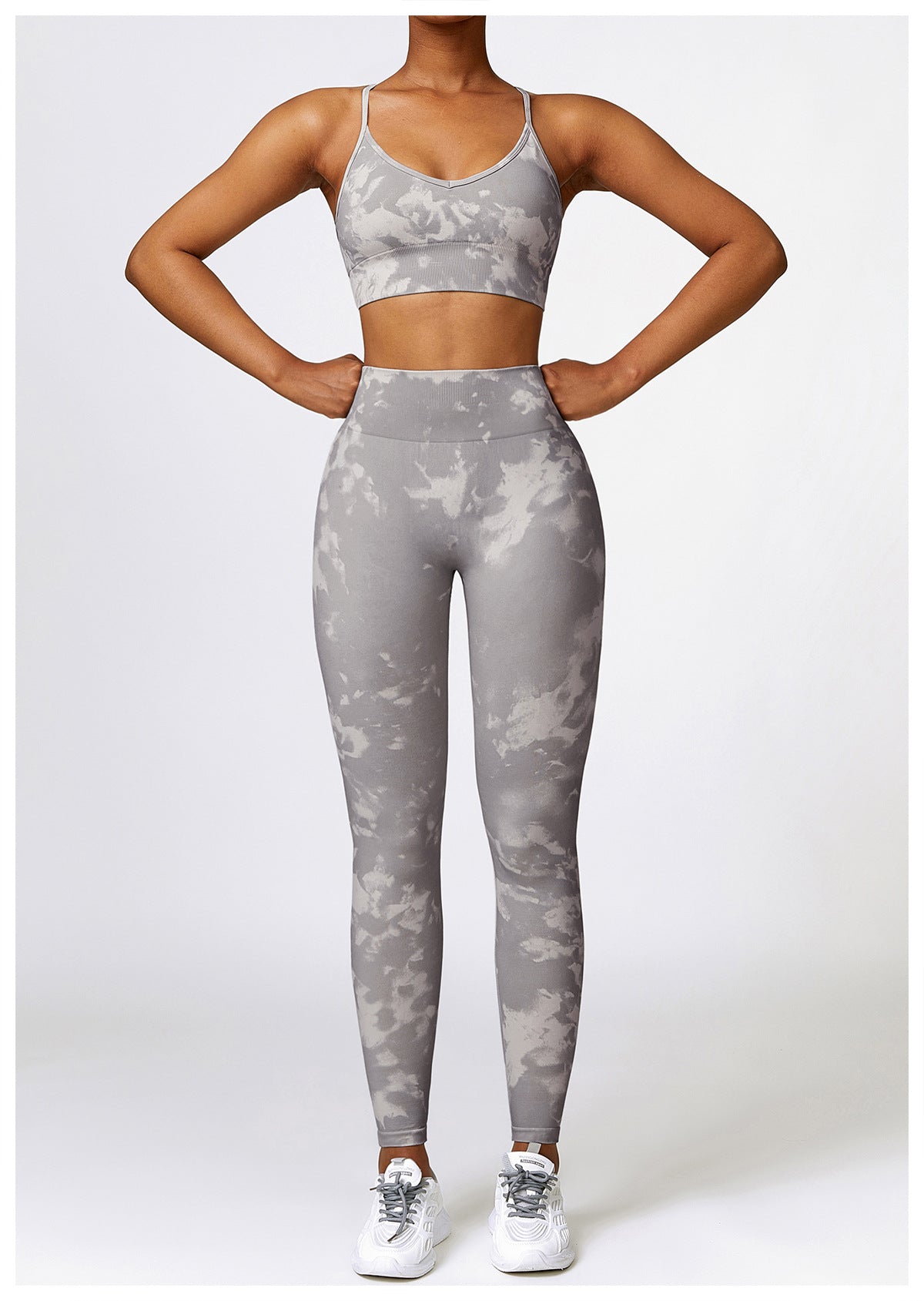 Camouflage Printing Seamless Yoga Suit Quick-drying fitness & sports